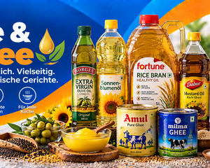 Collection image for: Öle, Ghee & Koch- und Backzutaten
