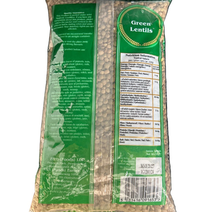 Heera Green Lentils 1Kg