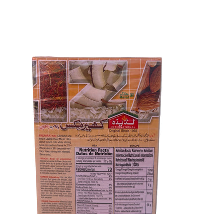 Laziza Kheer Almond &amp; Saffron 155 g