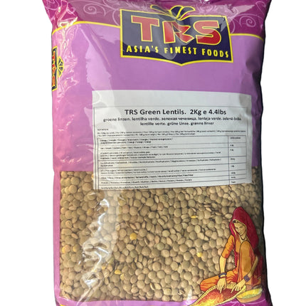 Trs Green Lentils 2Kg