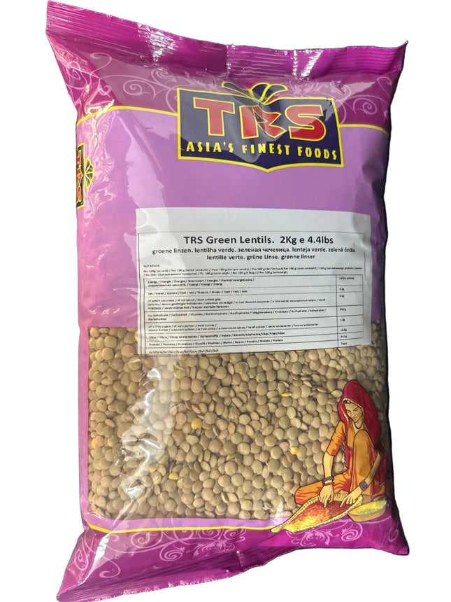 Trs Green Lentils 2Kg