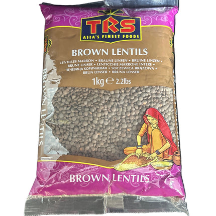 Trs Brown Lentils 1Kg