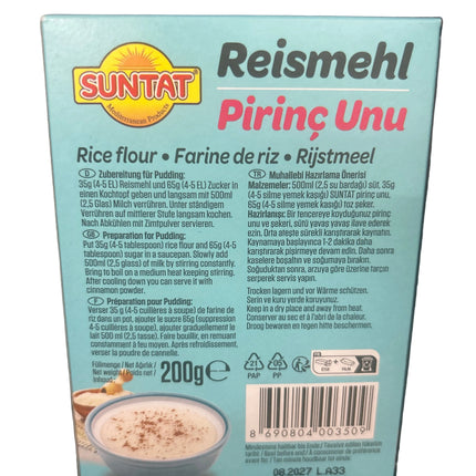 Suntat Reismehl (Pirinç Unu) 200 g – Rice Flour