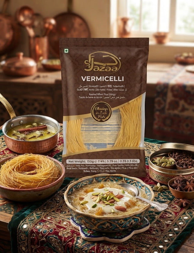 Jazaa Vermicelli 150 g – Feine Fadennudeln