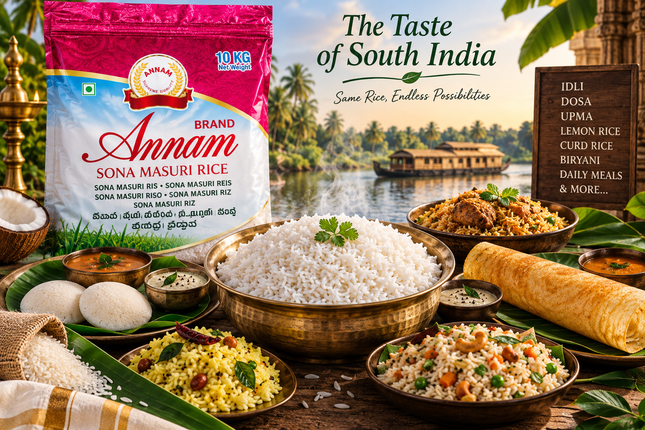 Annam Sona Masoori Reis | Sona Masoori Rice