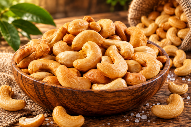 Geröstete Cashews – knackig & aromatisch