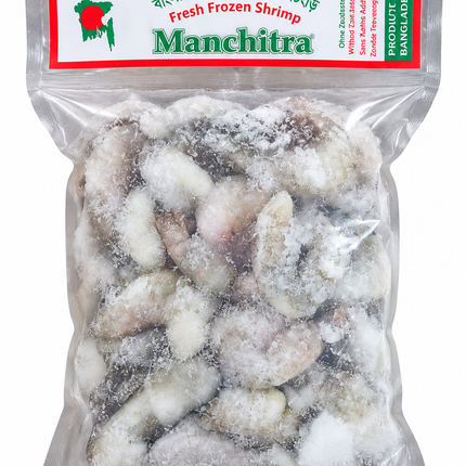 Manchha SWBT Headless Shell On 6/8 – Giant Tiger Prawns