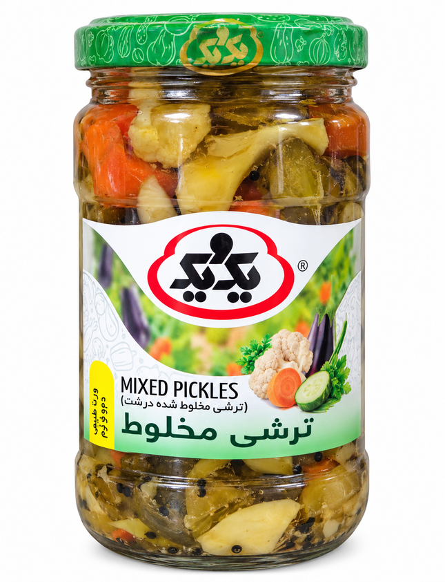 1&1 Litteh Pickle 640 g – Eingelegtes Mischgemüse