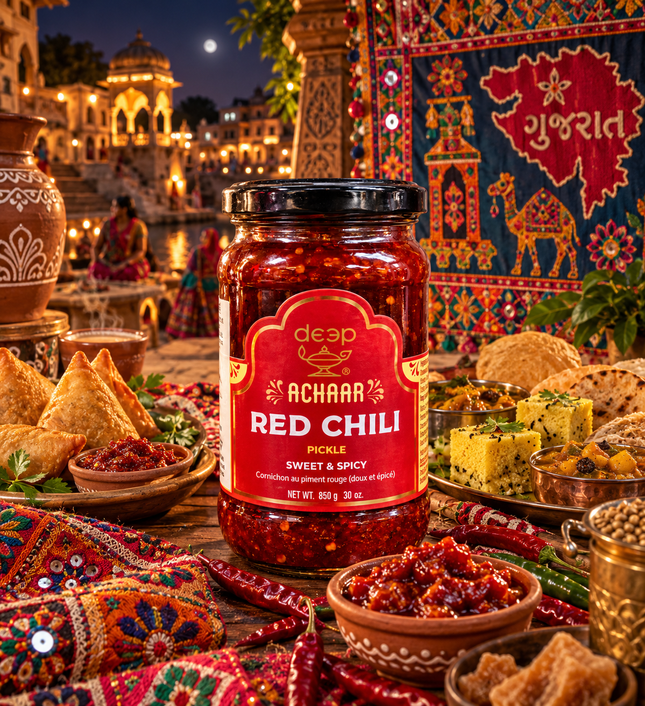 Deep Achaar Red Chili Pickle – Rotes Chili Achar 850 g