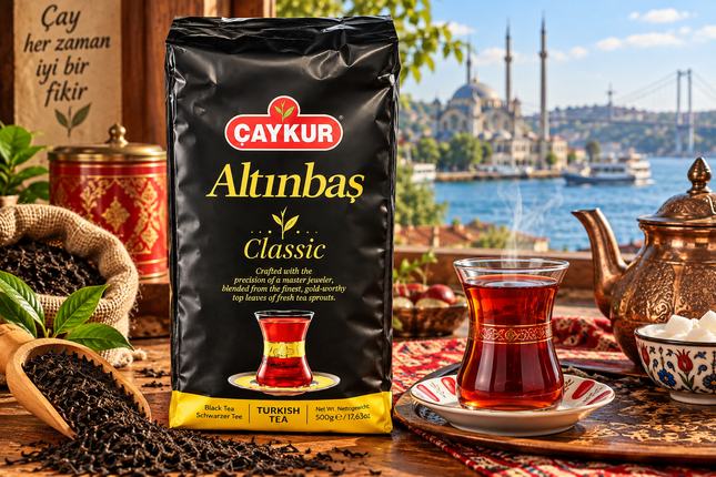 Çaykur Altınbaş 500 g – Türkischer Schwarztee lose