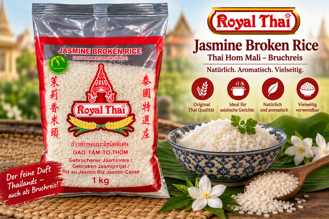 Royal Thai Jasmin Broken Rice – Jasmin Bruchreis
