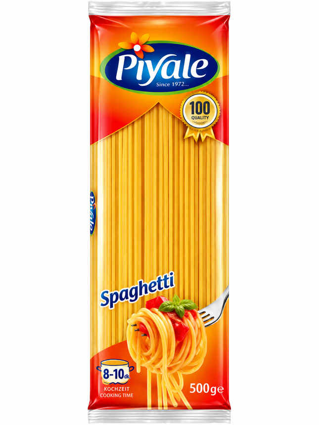 Piyale Spaghetti 500 g – Klassische Spaghetti