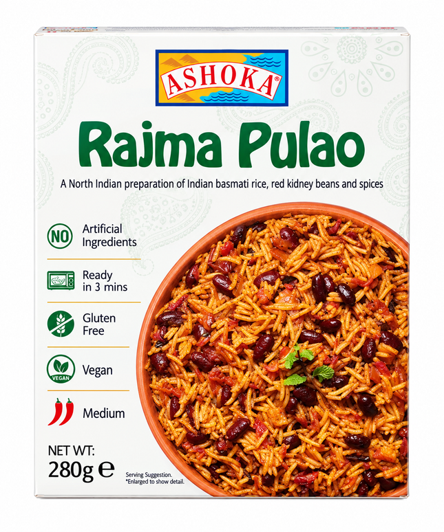Ashoka Rajma Pulao – Reis mit Kidneybohnen 280 g