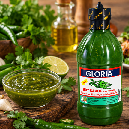 Gloria Hot Sauce Green Chilli – Grüne Chilisauce