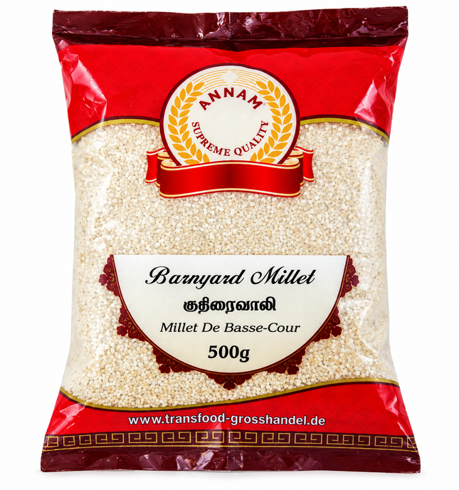 Annam Barnyard Millet 500 g – Barnyard-Hirse