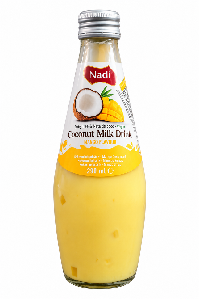 Nadi Kokosgetränk Mango 290 ml – Cremig und fruchtig