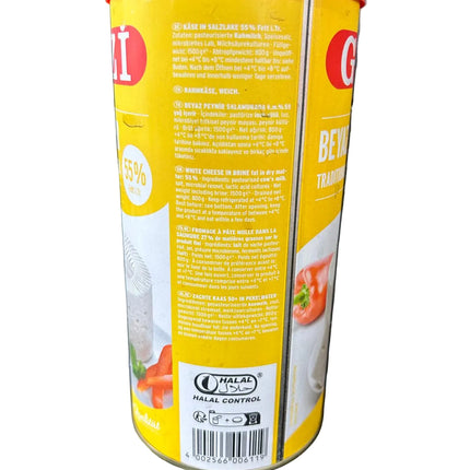 Gazi Beyaz Peynir 55 % 800 g – Türkischer Weißkäse