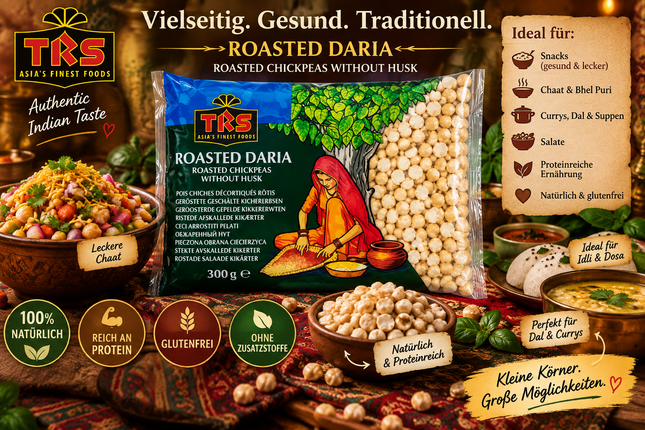 TRS Roasted Daria 300 g – Geröstete Chana Dalia