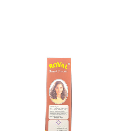Titel: Royal Henna Brown 60 g – Haarfarbe Braun mit Henna