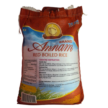 Annam Red Boiled Rice 10kg