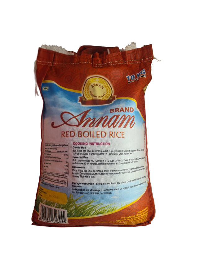 Annam Red Boiled Rice 10kg