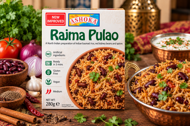 Ashoka Rajma Pulao – Reis mit Kidneybohnen 280 g