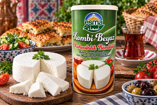 Esma Kombi Beyaz 800 g – Weißkäse für Börek & Küche