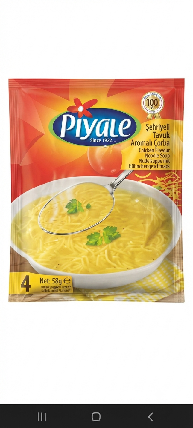 Piyale Nudelsuppe 58 g – Şehriye Çorbası