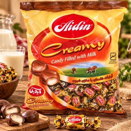 Aidin Creamy Candy Filled With Milk 1 kg – Milchbonbons