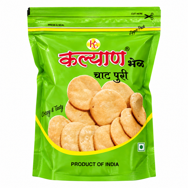 Kalyan Bhel Chat Puri 200 g – Knuspriger indischer Snack