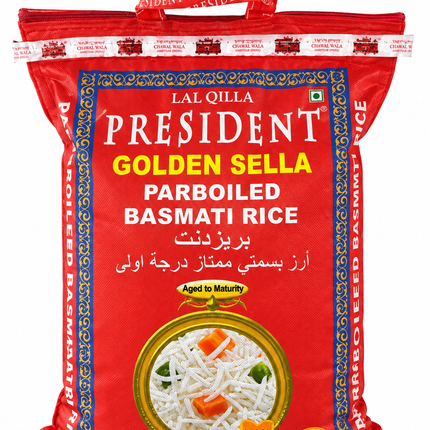 President Parboiled Basmati Reis 5 kg
