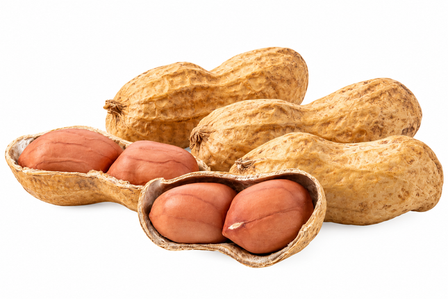 Frische afrikanische Erdnüsse Fresh Groundnuts
