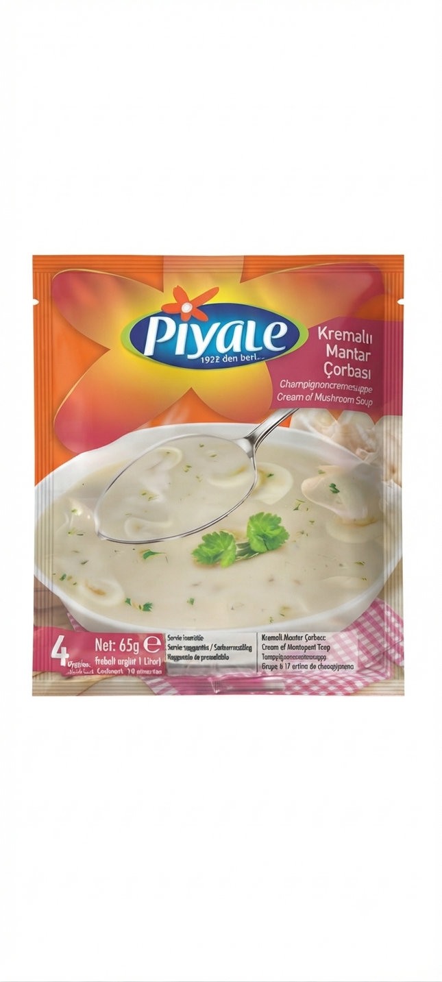 Piyale Champignoncremesuppe 65 g – Pilzcremesuppe
