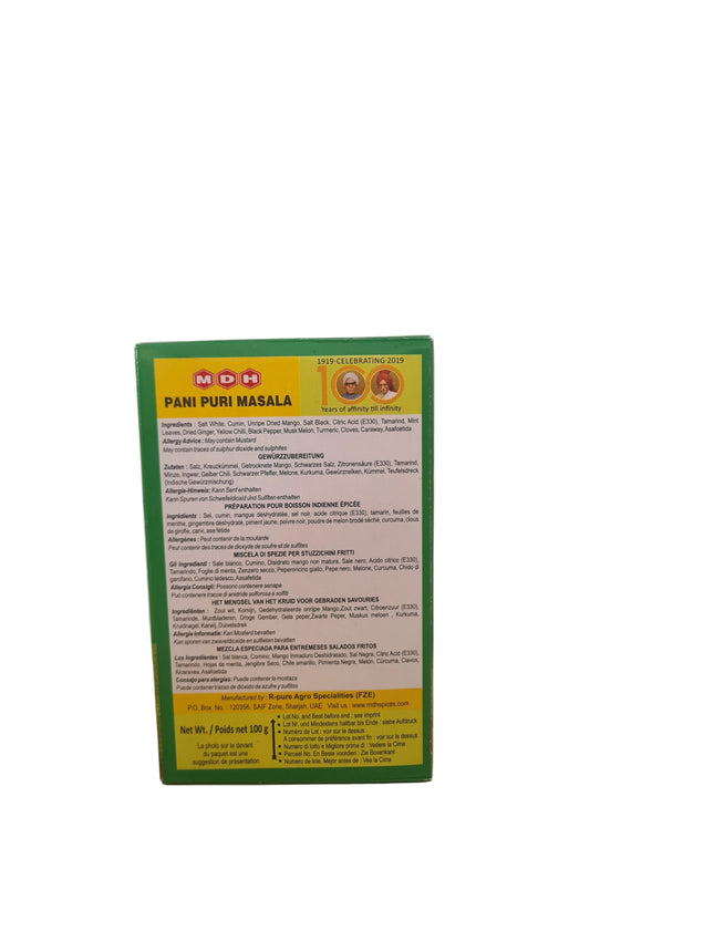 MDH Pani Puri Masala 100g