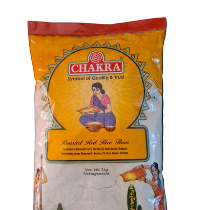 Chakra Roasted Red Rice Flour 1kg