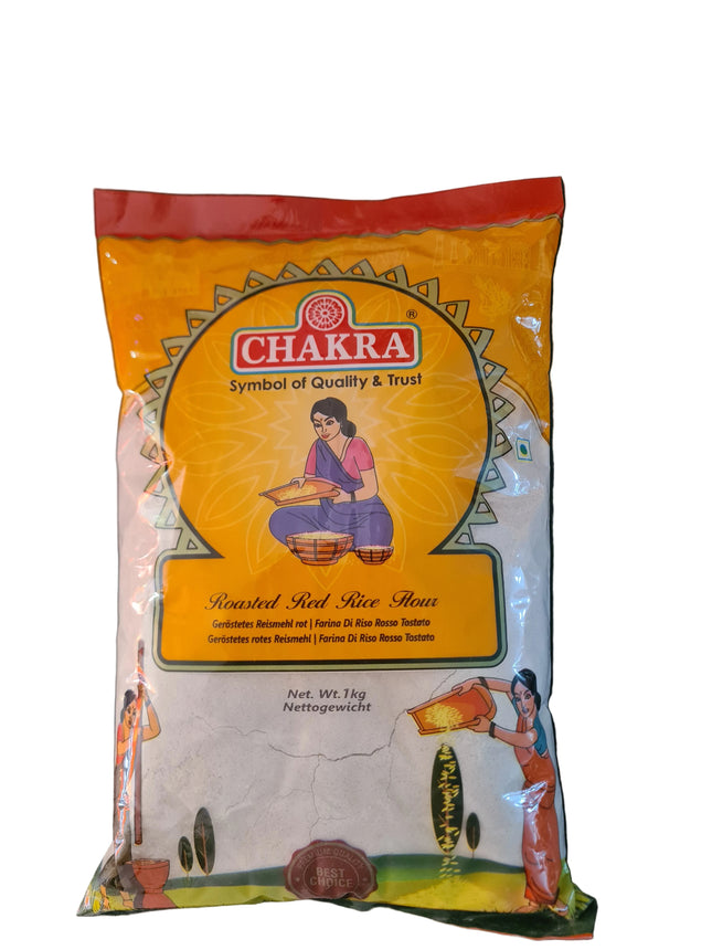 Chakra Roasted Red Rice Flour 1kg