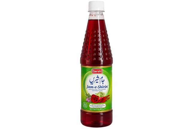 Jam-e-Shirin 800 ml – Rosen-Sirup / Fruchtsirup