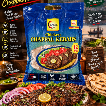 Ideal Chicken Chapli Kebab Halal 750 g – frozen