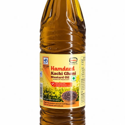 Hamdard Kachi Ghani Mustard Oil 1 L (910 g) – Senföl