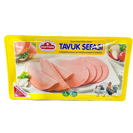 Egetürk Tavuk Sefasi Tavuk Hindi Dilim Salam 125g