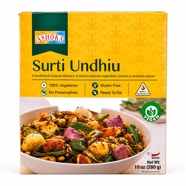 Ashoka Surti Undhiu 280 g – Gujarati Gemüsegericht