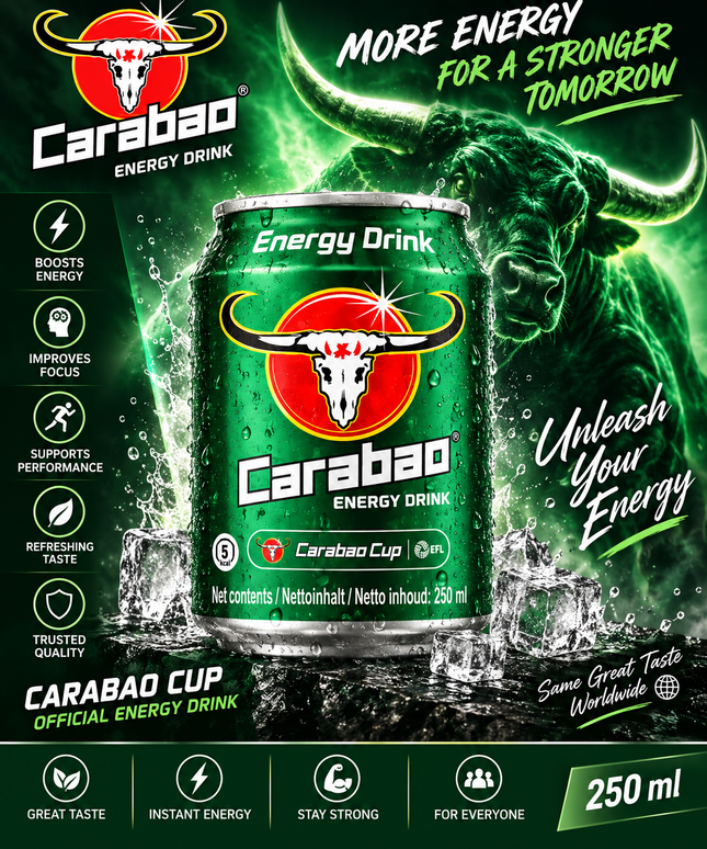 Carabao Energy Drink Original 250 m