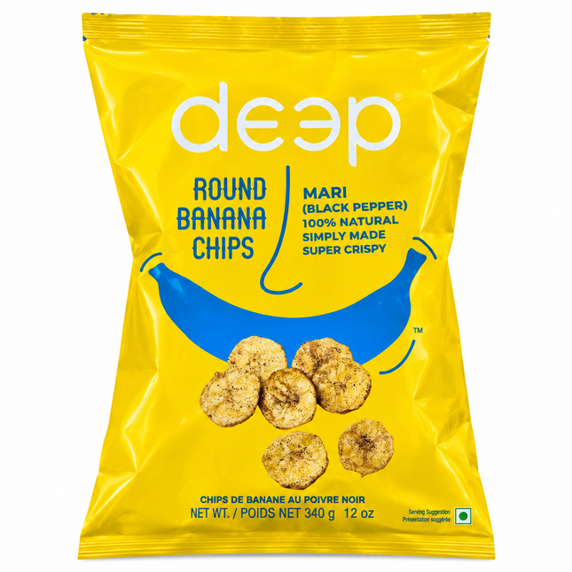 Deep Round Banana Chips Mari 170 g – Knusprige Bananenchips