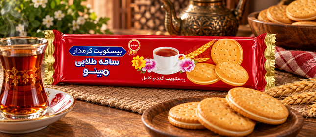 Saghe Talaie Cream Biscuit 192 g – Persische Sahnekekse