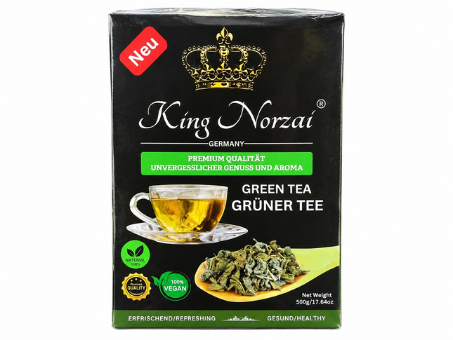 King Norzai Grüner Tee (Green Tea) 500 g – Loser Grüntee
