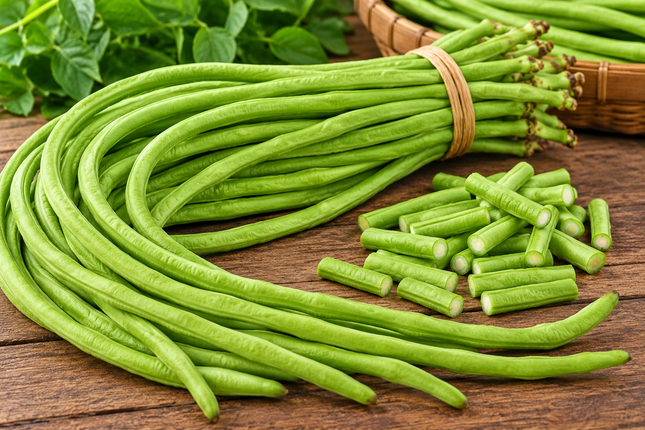Frische Long Beans (Yardlong Beans / Lange Bohnen)