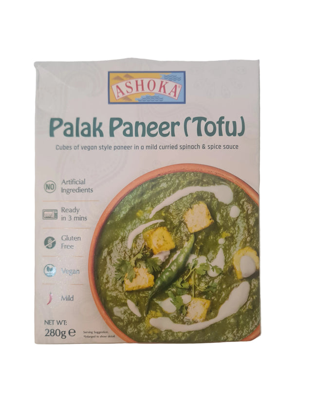 Ashoka Palak Paneer (Tofu) 280 g – Tofu in Spinatsauce