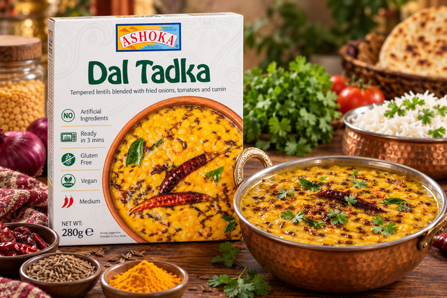 Ashoka Dal Tadka – Indisches Linsengericht 280 g