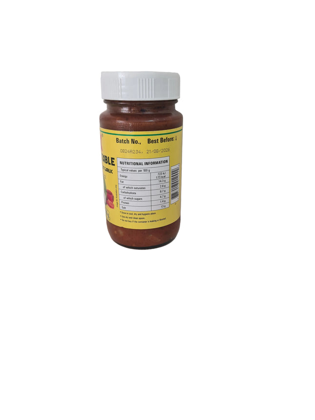 Priya Mixed Vegetable Pickle In Oil Without Garlic 300g