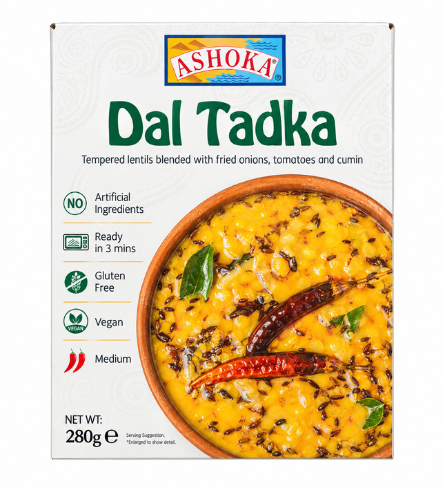 Ashoka Dal Tadka – Indisches Linsengericht 280 g